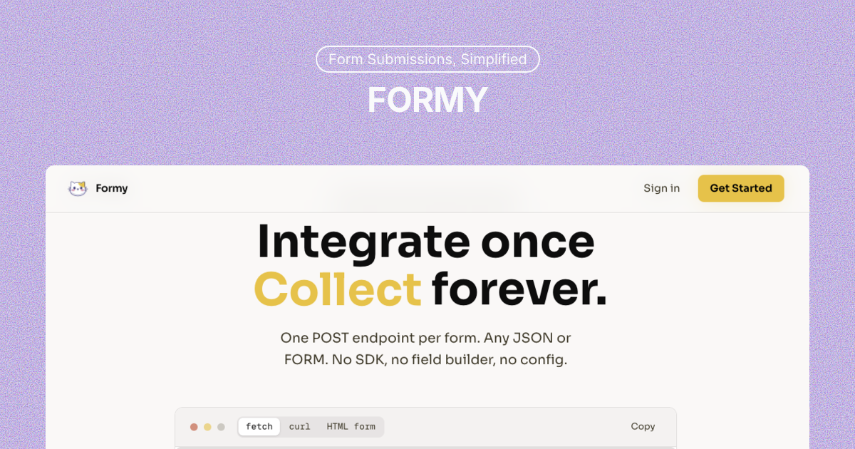 Formy screenshot